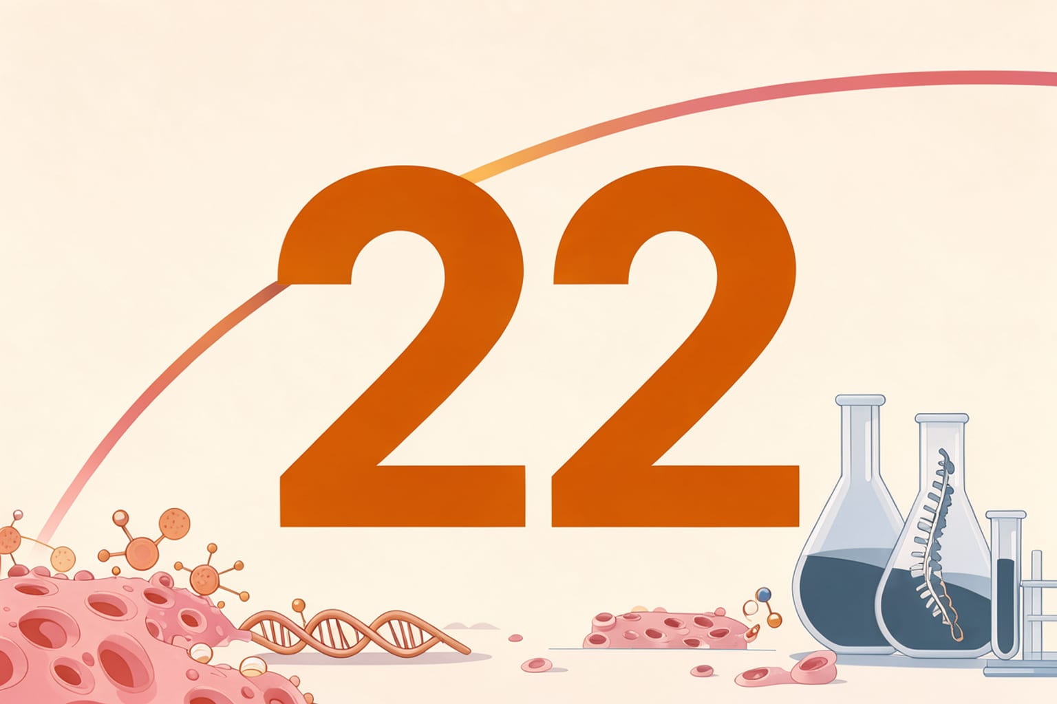 Generated infographic: 22 — Functional MRI now maps the human spinal cord, in 22 volunteers