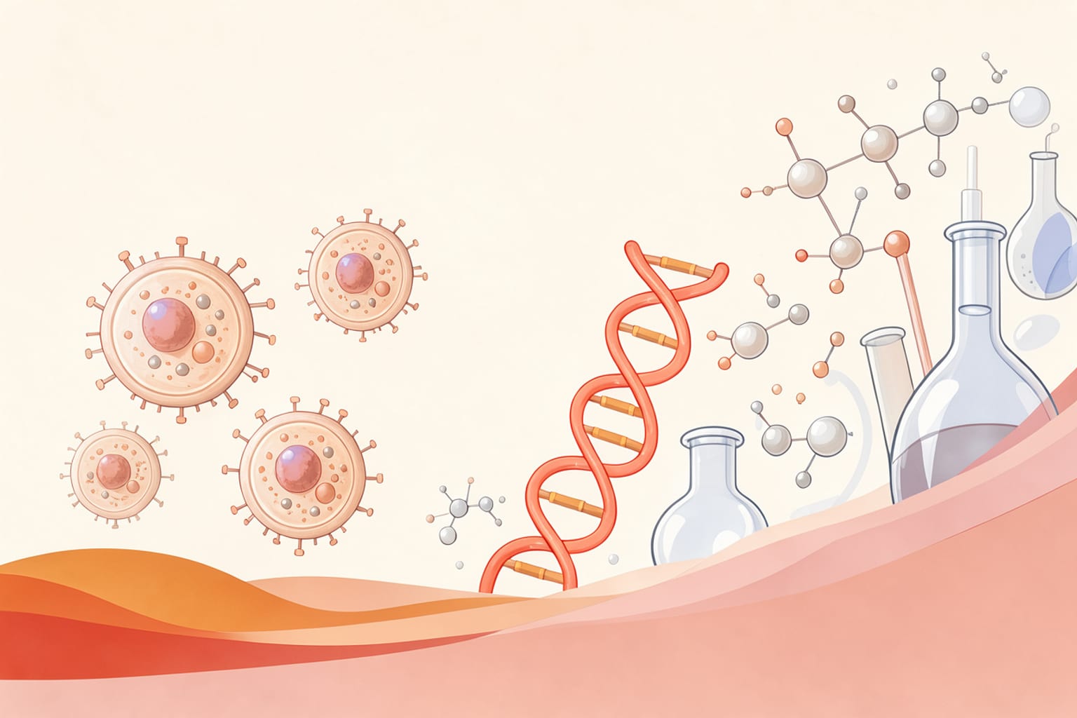 Illustrazione generata per «Studio: l'IA prevede quali pazienti rispondono all'immunoterapia»