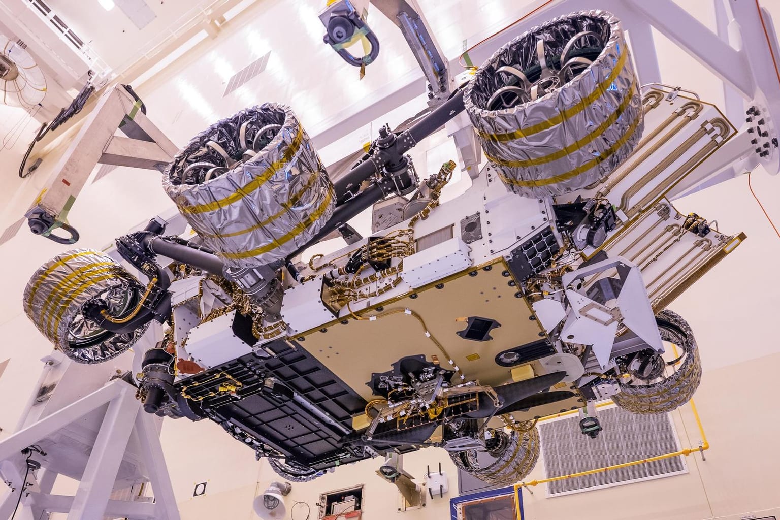 Photo: Mars Helicopter and Perseverance Rover