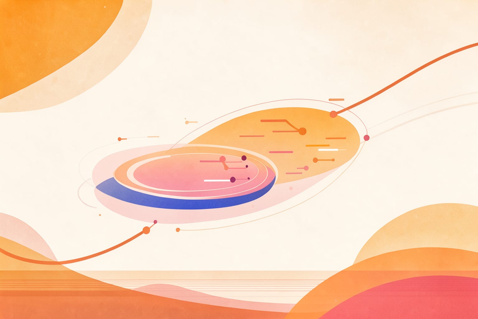 Generated illustration for “Same chatbot, new language: its personality test results shift”