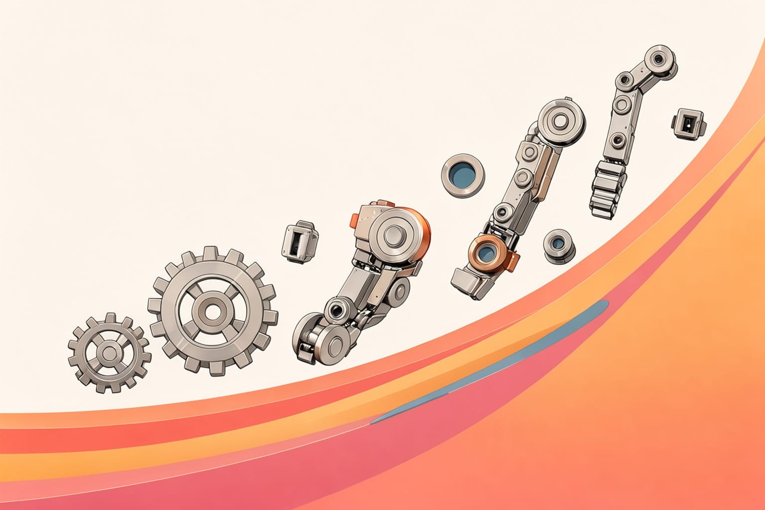 Generated illustration for “Kodama raises $7M for semi-autonomous logging machines”